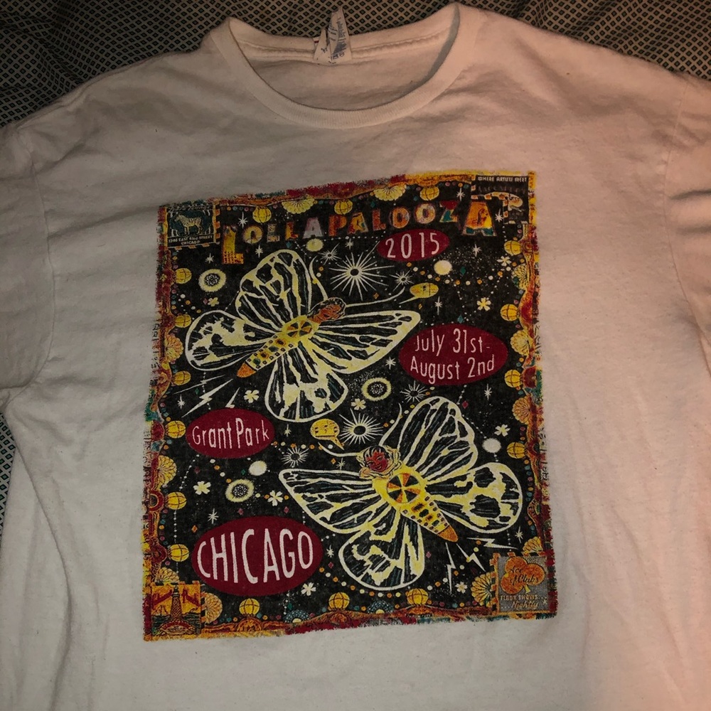 Lollapalooza 2015 T-shirt. Large vintage.